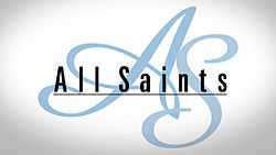 The title logo of All Saints