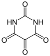 Skeletal formula of alloxan