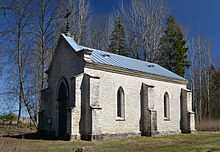 The von Toll family burial chapel at Aruküla manor