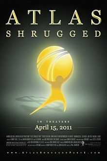 Color movie poster for Atlas Shrugged: Part I.