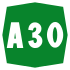 A30 Motorway shield}}