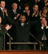 Autrey at the 2007 State of the Union Address