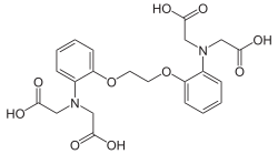 Skeletal formula of BAPTA