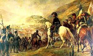 Portrait of the battle of Chacabuco