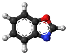 Ball-and-stick molecular model