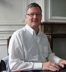 Bernhard M. Hämmerli, computer scientist, at work in a meeting of EU project Parsifal, Brussels