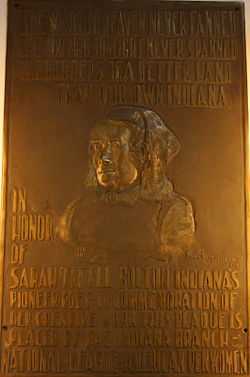 The Sarah T. Bolton relief