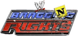 Bragging Rights 2010 logo, which incorporates the logos of SmackDown, Raw and the Nexus