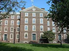 Brown University - University Hall Front View