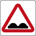 Brunei road sign - Uneven Road.svg