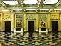 Bucuresti, Romania, Palatul Regal (Muzeul National de Arta al Romaniei - Pavilionul Sala Tronului - interior 2 ); B-II-m-A-19856.JPG