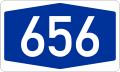 A656 shield}}