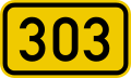 Austrian route B303 shield