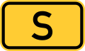 Bundesstraße S number.svg