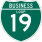 Business Loop 19 route marker