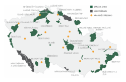 Map of protected areas