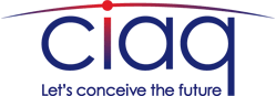 The CIAQ's logo (Let's conceive the future)