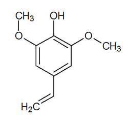 Chemical structure of canolol