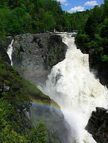 Canyon Sainte-Anne, la chute Sainte-Anne