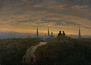 Carl Gustav Carus - Blick auf Dresden bei Sonnenuntergang.jpg