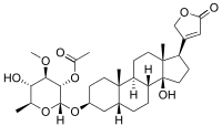 Chemical structure of cerberin