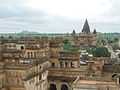 Chaturbhuj Temple and Raja Mahal, Orchha.jpg