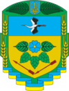 Coat of arms of Chervonoarmiisk Raion