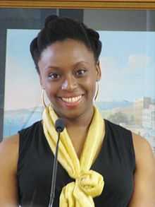 Chimamanda Ngozi Adichie smiling