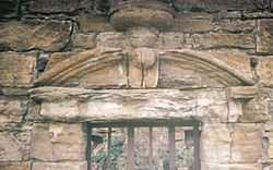 Clonbeith Castle doorway