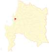 Location of Chiguayante commune in the Biobío Region