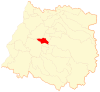 Location of the Maule commune in the Maule Region