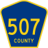 County Route 507  marker