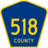 County Route 518  marker