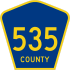 County Route 535  marker