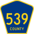 County Route 539  marker