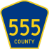 County Route 555  marker