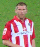 Richard Cresswell in his Sheffield United kit