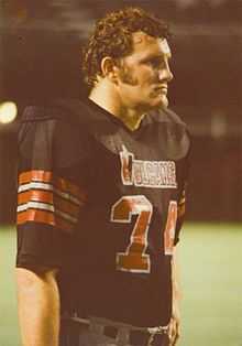 Wimpy Winther while playing for the Alabama Vulcans.