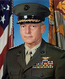 A color image of John Dailey, a white male in his Marine Corps dress uniform
