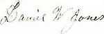 signature of Daniel W. Jones
