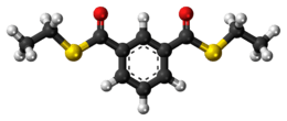 Ball-and-stick model of the ditophal molecule