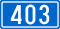 D403 state road shield