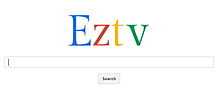 EZTV Homepage April 1st 2014