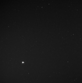 The Earth and Moon captured by the MESSENGER Wide Angle Camera from a distance of 183 million kilometers