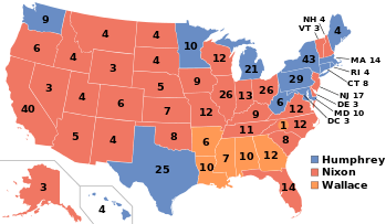 electoral map of the United States