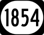 Kentucky Route 1854 marker