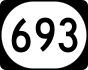 Kentucky Route 693 marker