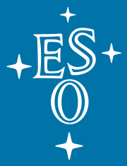 ESO's standard logo in blue color