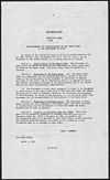 Physical text copy of the Executive Order establishing the Peace Corps
