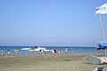 Faros beach in Pervolia village Larnaca in summer.jpg